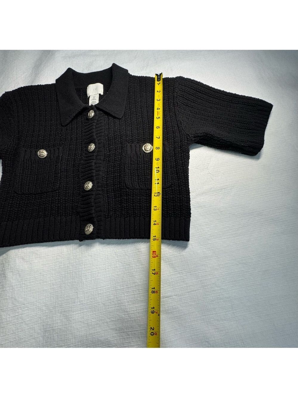 H&M Classic Black Sweater Small - Picture 8 of 9